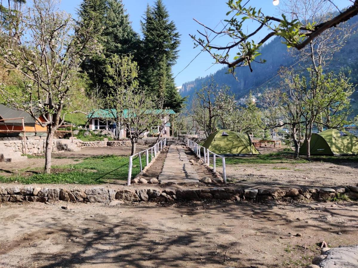 Himtrek Riverside Camps & Hostel Manali Bagian luar foto