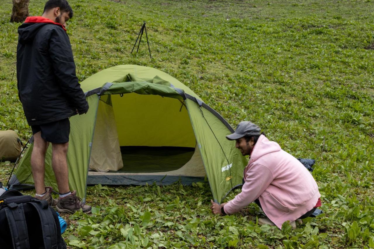 Himtrek Riverside Camps & Hostel Manali Bagian luar foto