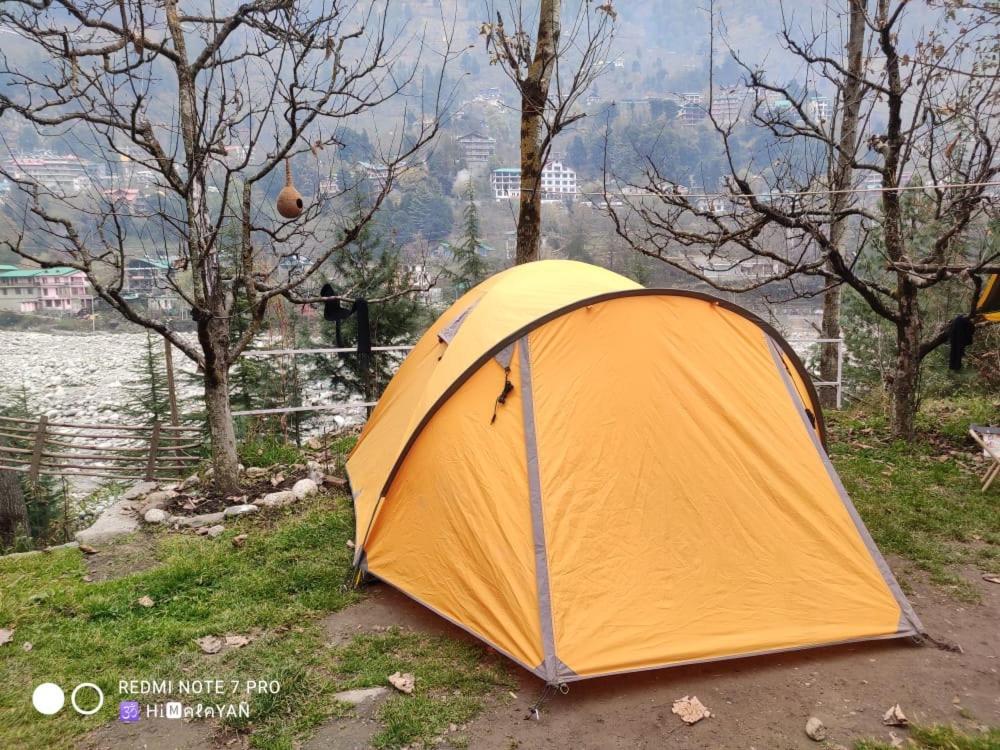 Himtrek Riverside Camps & Hostel Manali Bagian luar foto