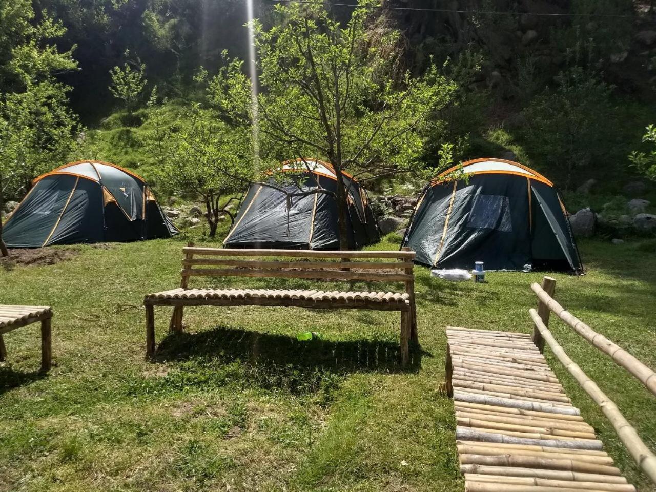 Himtrek Riverside Camps & Hostel Manali Bagian luar foto